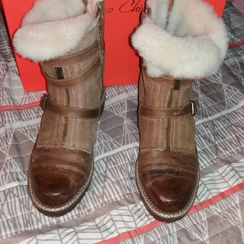 Ankle boots as new size 7.5